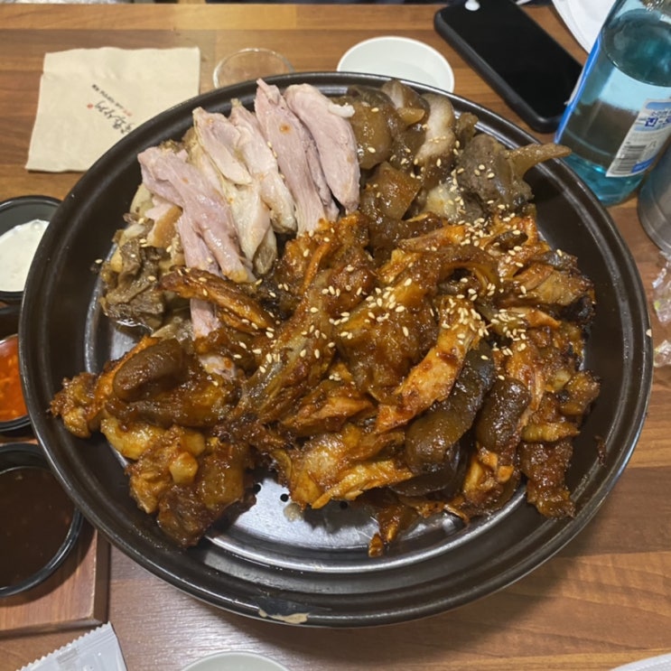  족황상제 개포점 메뉴 반반족발 족발 맛집 후기