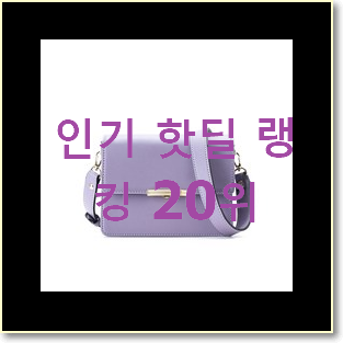  고민끝에 선택 미니백 탑20 순위 인기 순위공유