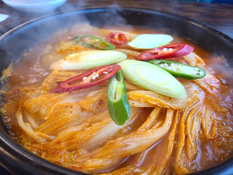 [봉명동 맛집] 대전 유성 '화도갈비' 갈비김치찌개 점심 먹은 후기
