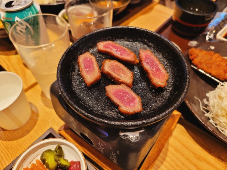 하남 스타필드 맛집 '교토가츠규'에서 살치살규카츠정식! 규카츠맛집 인정