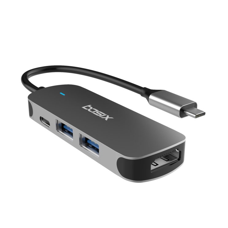 많이 찾는 BASIX USB3.1 C타입 멀티허브 4in1 BX4H HDMI 스마트폰 미러링 맥북 덱스 ···