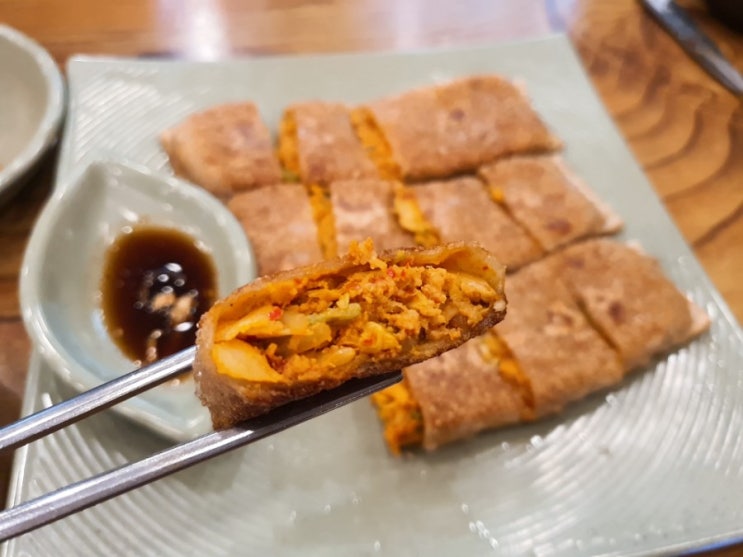  태평역 맛집*봉평메밀면사무소 내 돈 내산 메밀전병