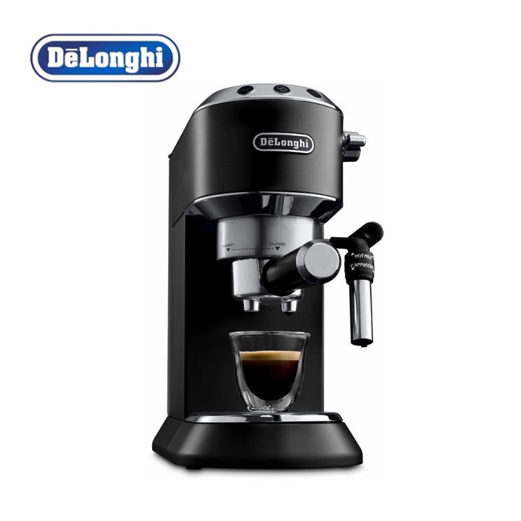 후기가 좋은 DeLonghi 드롱기 데디카 스타일 EC685 에스프레소 커피머신 독일직배송, 블랙 ···