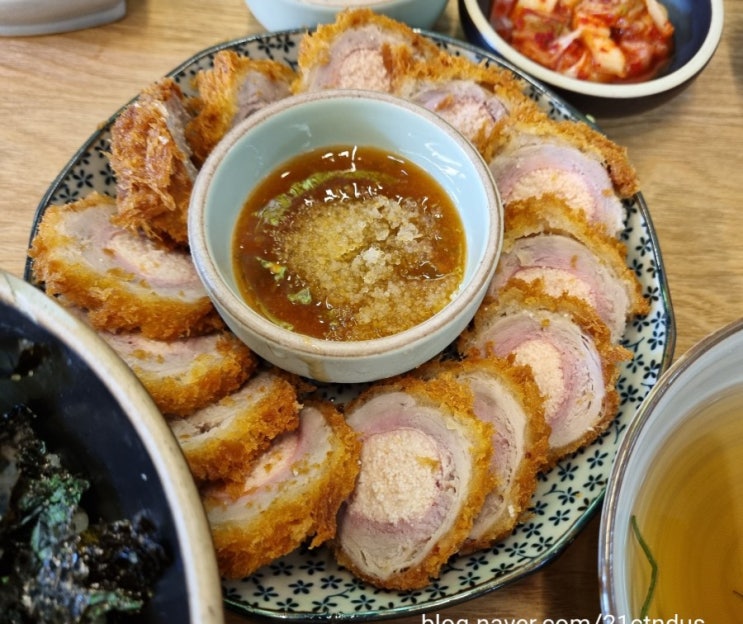 서울숲 돈까스 맛집 : 유가츠에서 명란 돈가츠(명란 돈까스)맛보기 -