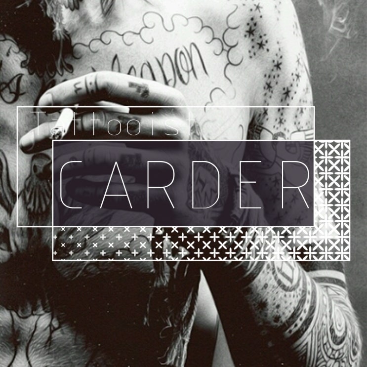 홍대 카더타투(Carder tattoo) 샵 정보