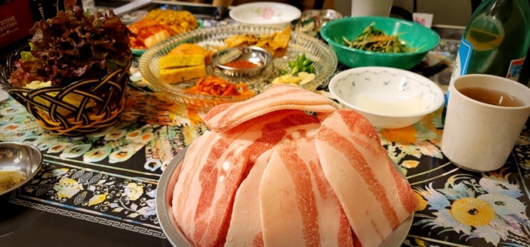 구미 송정동 맛집, 할미감성(복개천 냉삼 맛집, 대패 삼겹살, 복고풍 분위기)