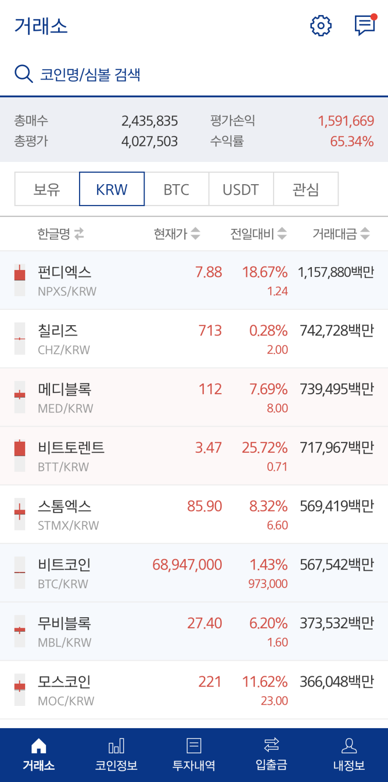 업비트 - 넴(XEM)과 무비블록(MBL) : 네이버 블로그