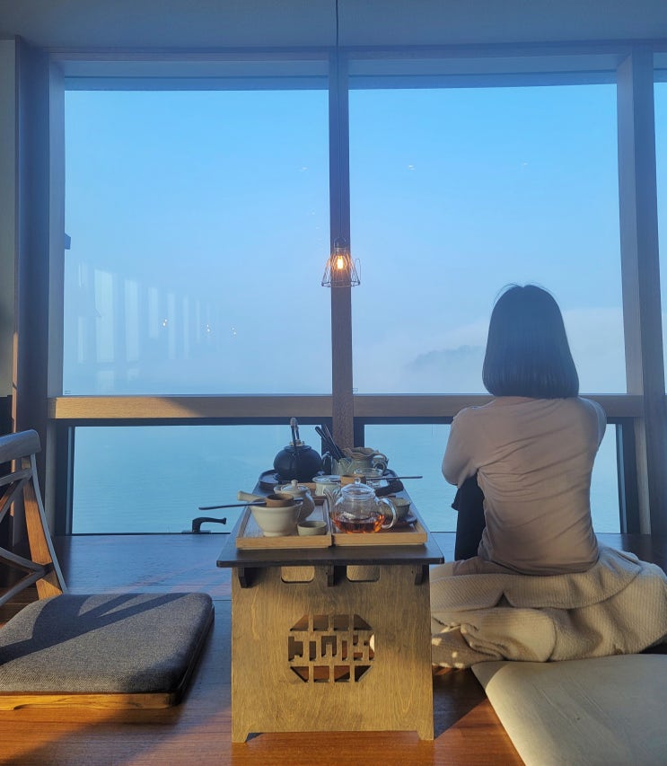  차덕분 카페, 인천 영종도 오션뷰 고품격 찻집