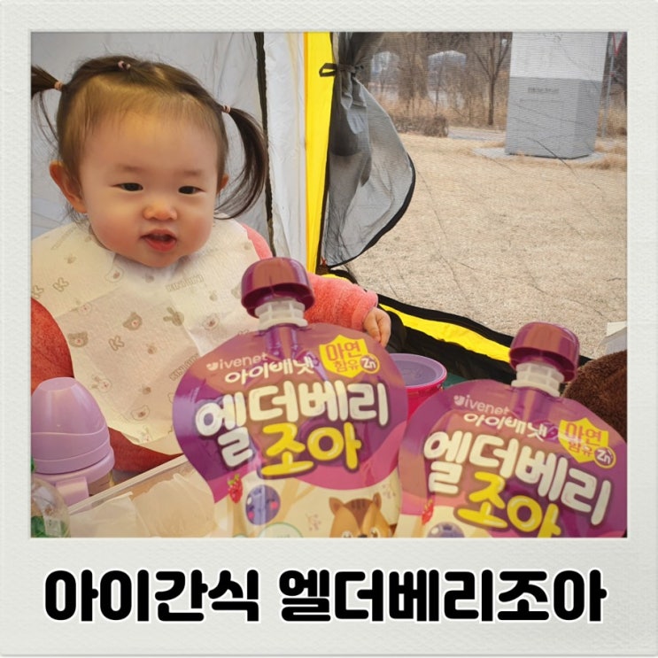  엘더베리조아 면역력 좋은 아연이 함유된 아이간식