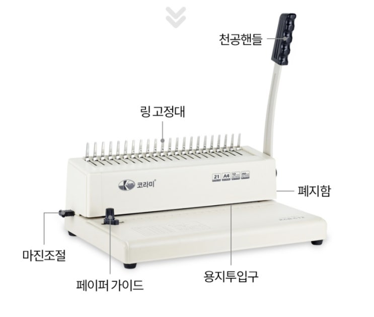  플라스틱 와이어링 제본기