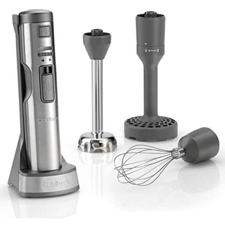 의외로 인기있는 Cuisinart CSB300U 3 in 1 무선 핸드 블렌더 은 마감 ··· 의외로 인기있는 Cuisinart CSB300U 3 in 1 무선 핸드 블렌더 은 마감 ···