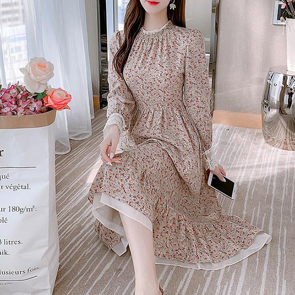 당신만 모르는 비니달려 X0EI0284 여성 원피스 꽃나염 미디 루즈핏 빅사이즈 봄 가을 좋아요 당신만 모르는 비니달려 X0EI0284 여성 원피스 꽃나염 미디 루즈핏 빅사이즈 봄 가을 좋아요