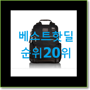  전문가추천 투미백팩 꿀템 인기 랭킹 순위 20위