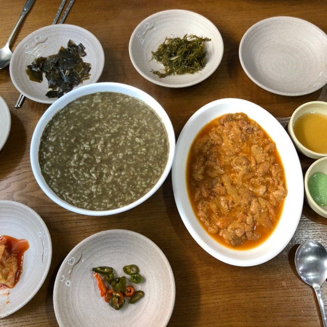 제주 제주시 | 보말죽 성게알 맛집, 일통이반