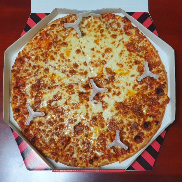  [먹거리 리뷰] 폭풍토핑피자스톰 강서점 아메리칸 치즈피자+오븐 스파게티 먹어본 후기