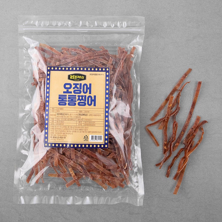 최근 많이 팔린 리프레쉬 오징어통통찡어 슬라이스, 400g, 1개 좋아요 최근 많이 팔린 리프레쉬 오징어통통찡어 슬라이스, 400g, 1개 좋아요