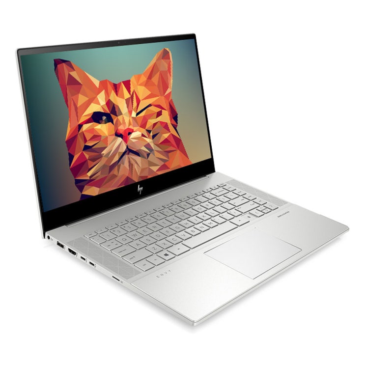 인지도 있는 HP ENVY 네추럴 실버 게이밍 노트북 15-EP0093TX (i5-10300H 39.6cm GTX 1650 Ti WIN10 Home), 윈도우 포함, 256GB,