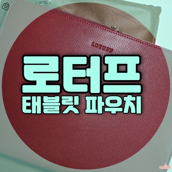  [후기]소듕한 탭을 안전하게! 로터프 태블릿 파우치