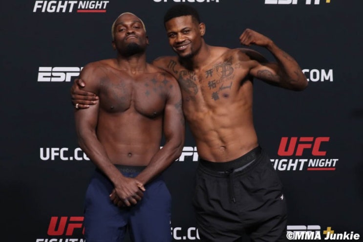 UFC on ESPN 21: 브런슨 vs 홀랜드 계체 결과 - 계체 후 기절 1人 UFC on ESPN 21: 브런슨 vs 홀랜드 계체 결과 - 계체 후 기절 1人
