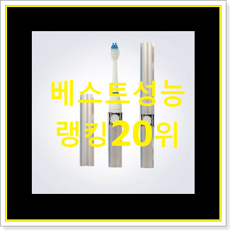  후기로대박난 음파전동칫솔 물건 조만간 지름신 강림할듯