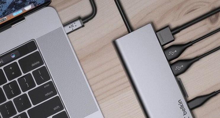  벨킨 USB C타입 허브 추천!