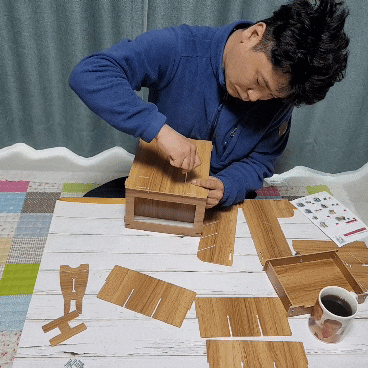  DIY 정리함 다용도 수납 만들기