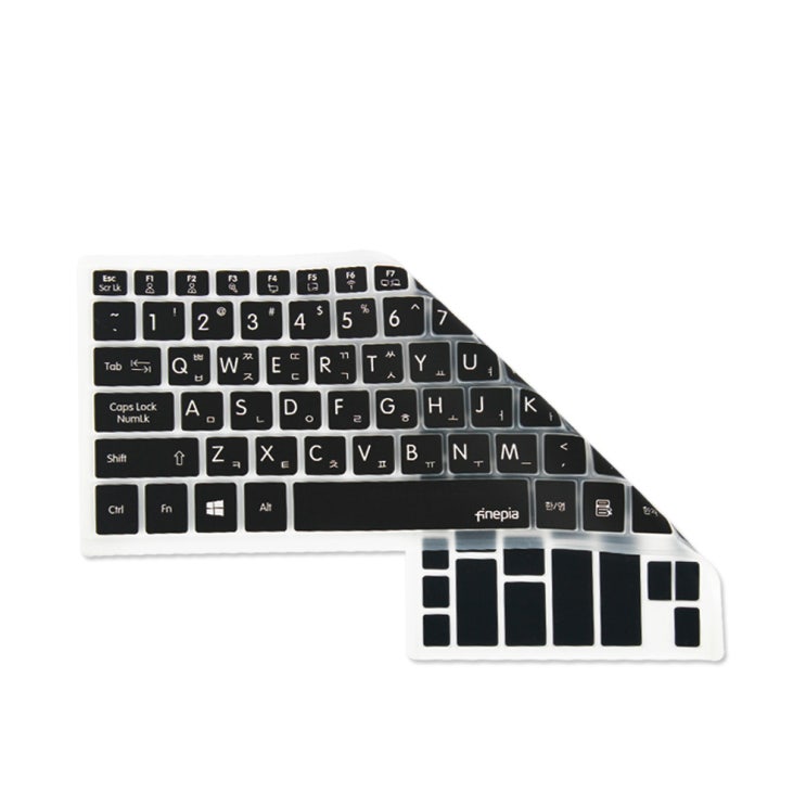 최근 많이 팔린 파인피아 갤럭시북 이온2 NT950XDA-KC38W 문자 인쇄 키스킨, B타입 블랙, 1개 좋아요