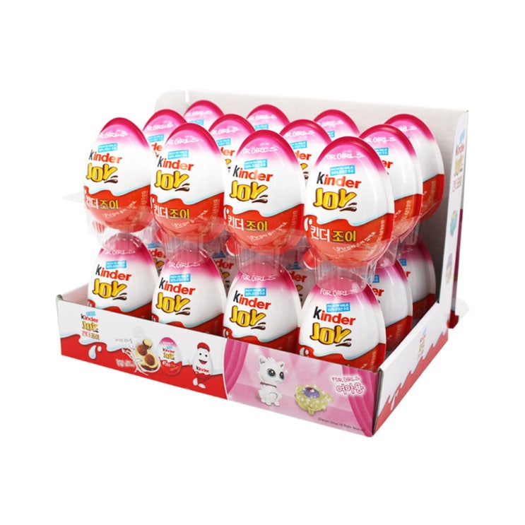 인기 많은 킨더 조이 여아용 20g x 24개(1통), 1통 ··· 인기 많은 킨더 조이 여아용 20g x 24개(1통), 1통 ···