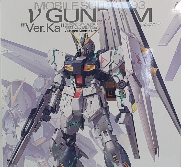 [건프라] MG 뉴건담 (RX-93 ν GUNDAM) Ver.Ka & 액세서리 -MG 뉴건담 Ver.Ka-