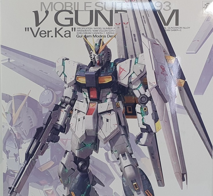 [건프라] MG 뉴건담 (RX-93 ν GUNDAM) Ver.Ka & 액세서리 -MG 뉴건담 Ver.Ka-