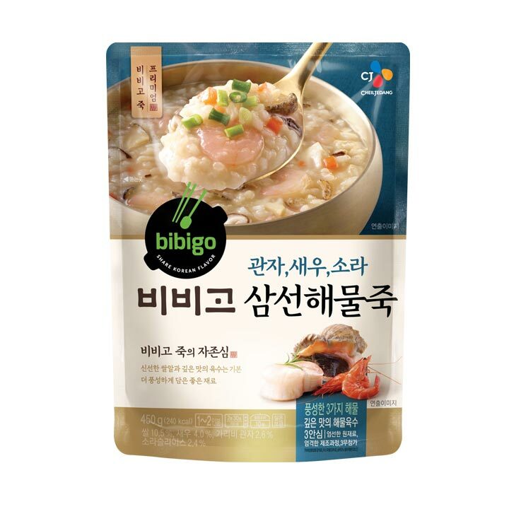 인기있는 비비고 삼선해물죽, 450g, 1개 ···