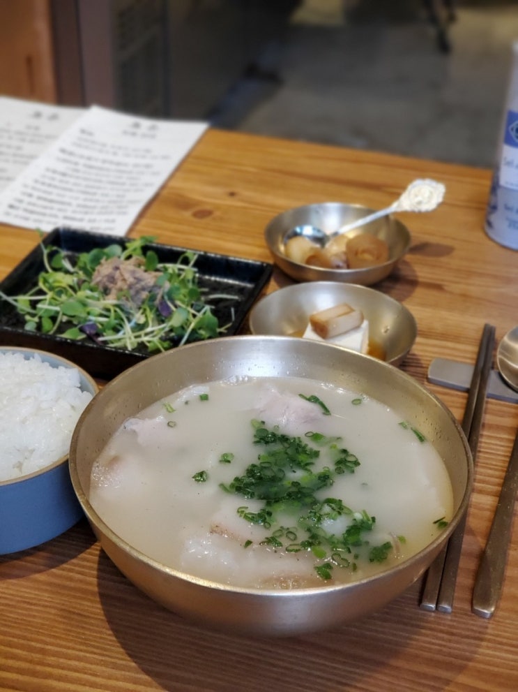 권선동맛집 고은 제대로 된 수원곰탕 대접받았어요