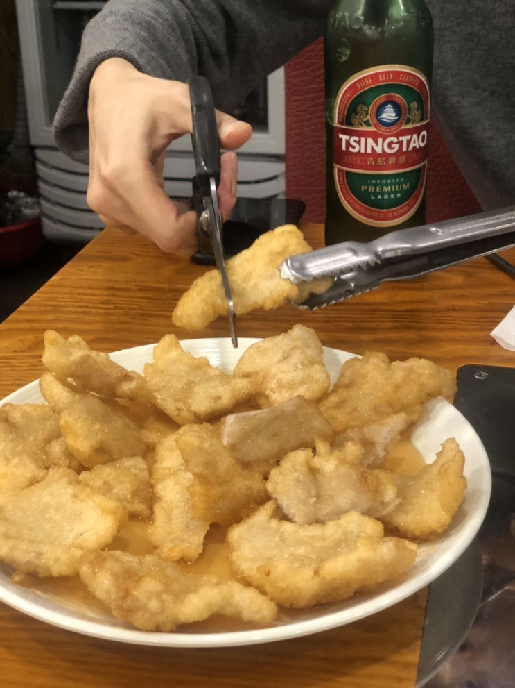 [교대/서초동 맛집] 맥주를 부르는 양꼬치와 꿔바로우, 한성양꼬치 교대2호점