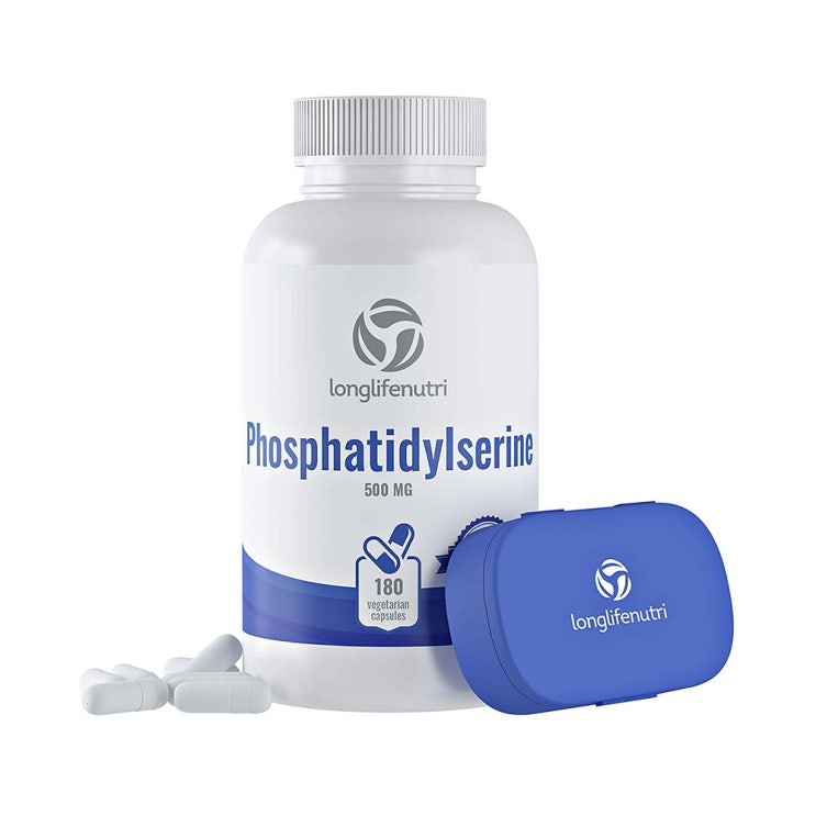 잘팔리는 LONGLIFENUTRI 롱라이프뉴트리 포스파티딜세린 500mg 식물성캡슐 180정, 180캡슐 좋아요 잘팔리는 LONGLIFENUTRI 롱라이프뉴트리 포스파티딜세린 500mg 식물성캡슐 180정, 180캡슐 좋아요