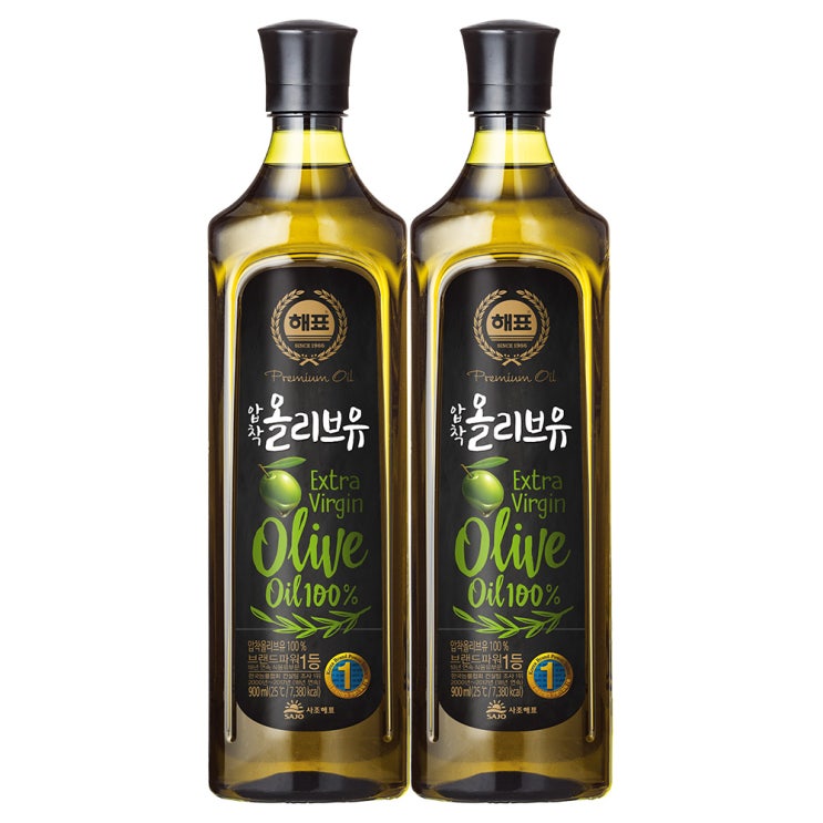 의외로 인기있는 해표 올리브유, 900ml, 2개 추천합니다