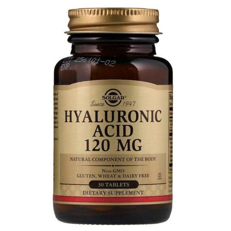 인지도 있는 솔가 히알루로닉 애시드 120mg 타블렛, 30개입, 1개 ··· 인지도 있는 솔가 히알루로닉 애시드 120mg 타블렛, 30개입, 1개 ···