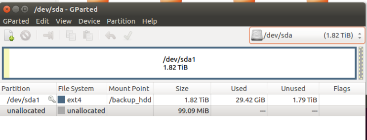  Ubuntu 신규  harddisk   추가하기