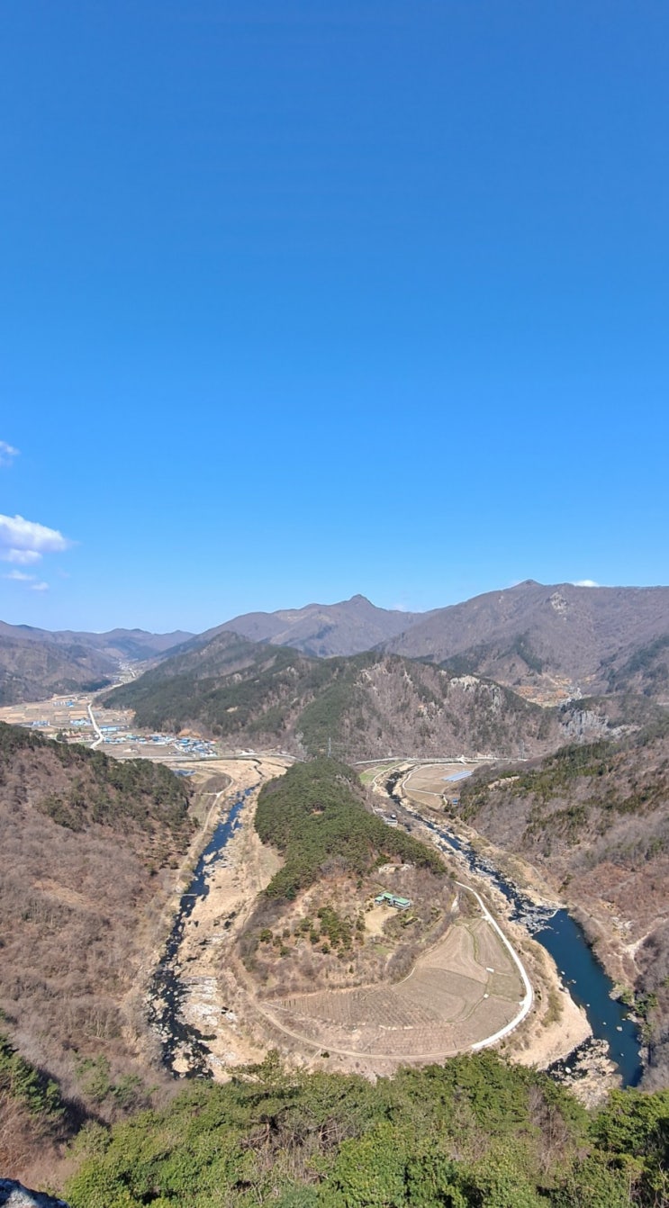  순창 무직산에 한반도 지도가?