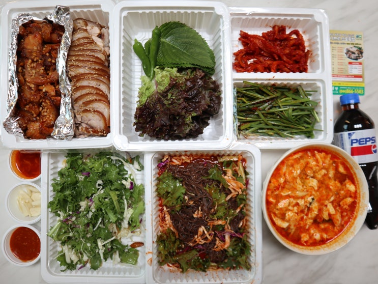  세종시 족발 맛집 세종 나성동 시나브로 브로족발 (막국수, 순두부찌개, 냉채샐러드가 서비스)