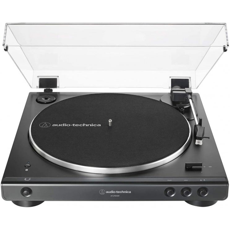 리뷰가 좋은 Audio-Technica AT-LP60XBT-BK 완전 자동 무선 벨트 드라이브 턴테이블 (블랙) (ATLP60XBTBK) 좋아요