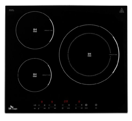  냄새와 조리시간 줄여주는 SK매직 3구 인덕션(IHR-B310E)