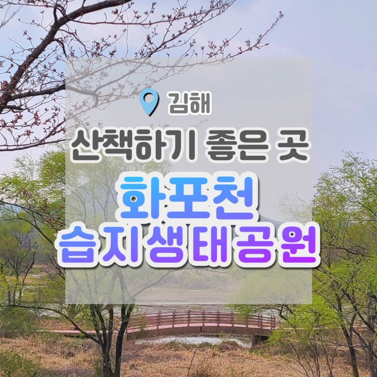  화포천습지생태공원 : 화포천아우름길 김해 산책하기 좋은 곳