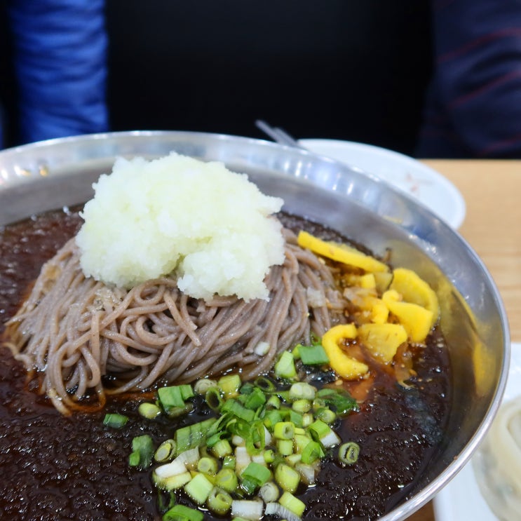 광명동 맛집 봉평메밀촌에서 먹은 봉평메밀막국수