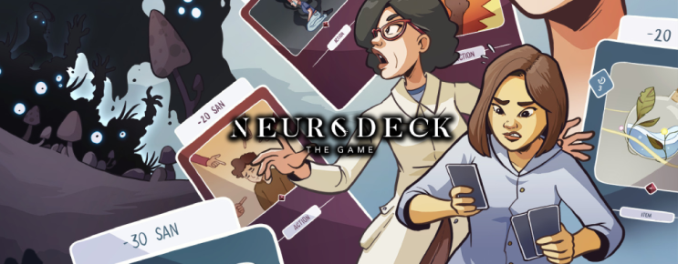 심리학 덱빌딩 게임 뉴로덱 Neurodeck 맛보기