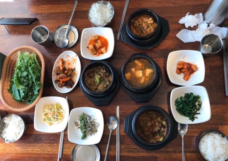[1년 전 오늘] 당진여행 우렁이박사 당진맛집 / 우렁쌈밥 무침 쌈장 덕장 찜장 우렁된장