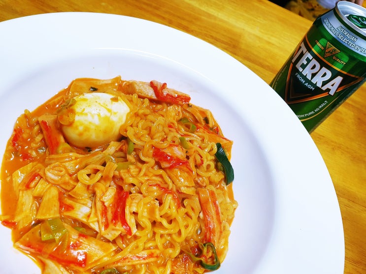  [오늘 뭐 먹지?] 신랑님의 요리 "퓨전 라볶이"