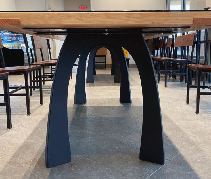 [Now Available] 건축물을 닮은 '누라(Nura)' 테이블 다리 판매합니다