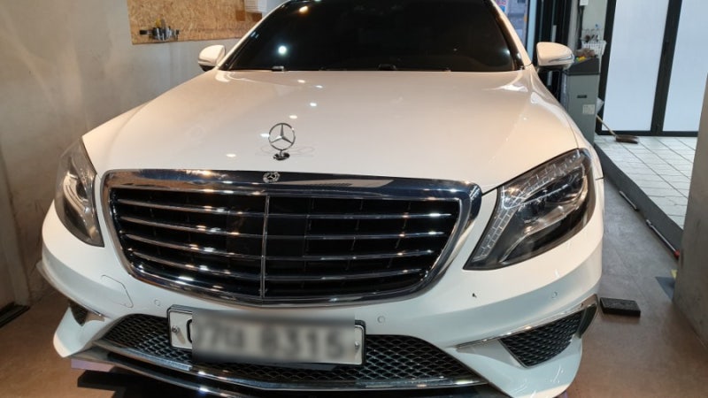 서울 광진구 / 캘리퍼도색 / 벤츠 S클래스 S350d