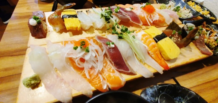  합정 스시 맛집 '스시강 초밥참치'방문 후기 :)