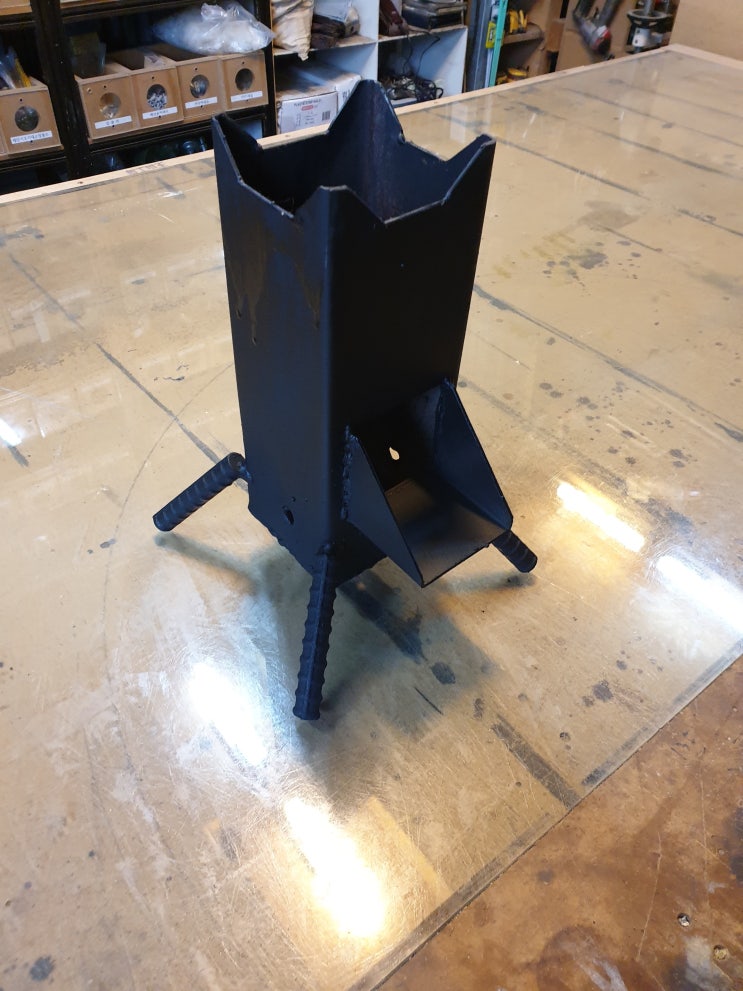  Rocket stove 캠핑난로 1